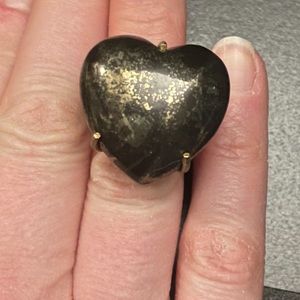 Natural Healers Stone Protection Ring! Size 7